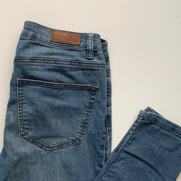 Vero Moda | Style: Wonder NW Jegging Jeans | Vintage Blue | Size 6 US - Picture 12 of 12